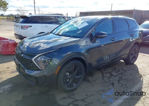 2025 Kia Sportage Plug-In Hybrid X-Line Prestige from USA, damaged, VIN KNDPZDDH1S7198853